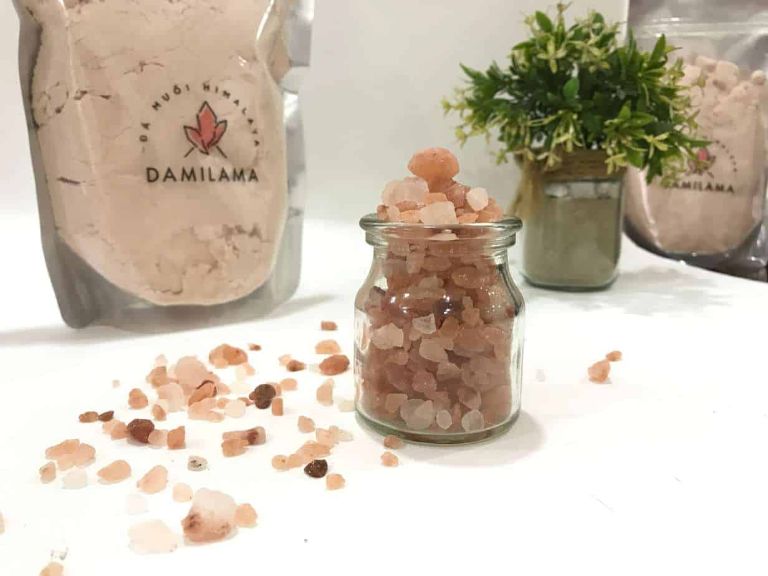 Sản phẩm muối hồng Himalaya của hãng DamiLama