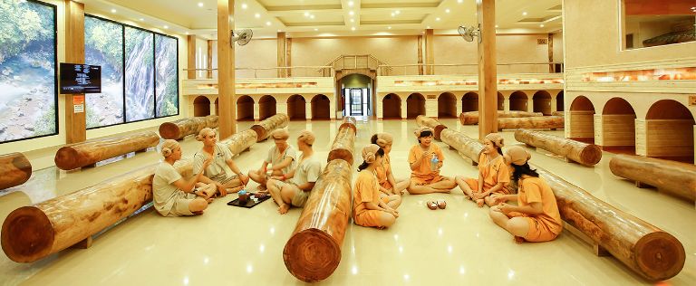 Xông hơi đá muối Hàn Quốc tại Sài Gòn - trào lưu mới của giới trẻ yêu thích làm đẹp và chăm sóc sức khỏe