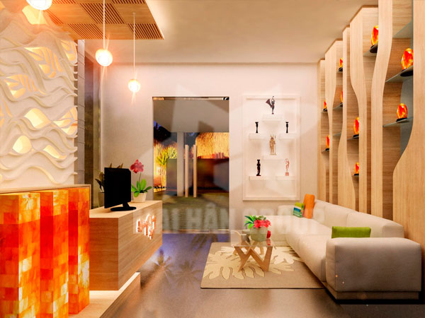 Đá muối xây dựng Himalaya dùng để trang trí nội thất