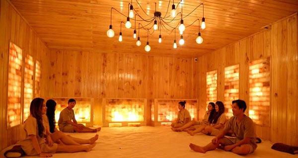 Phòng xông hơi đá muối Himalaya phong xong hoi da muoi