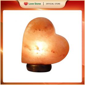 Đèn đá muối hình trái tim