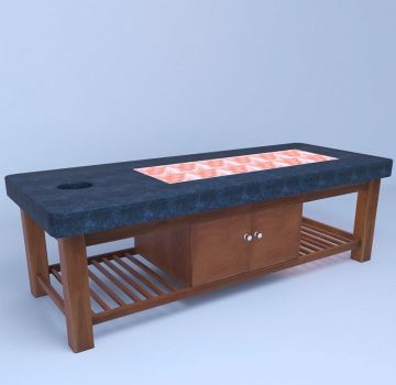 Giường đá muối